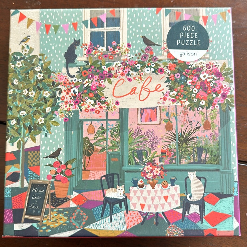 Galison Afternoon Tea 500 piece puzzle